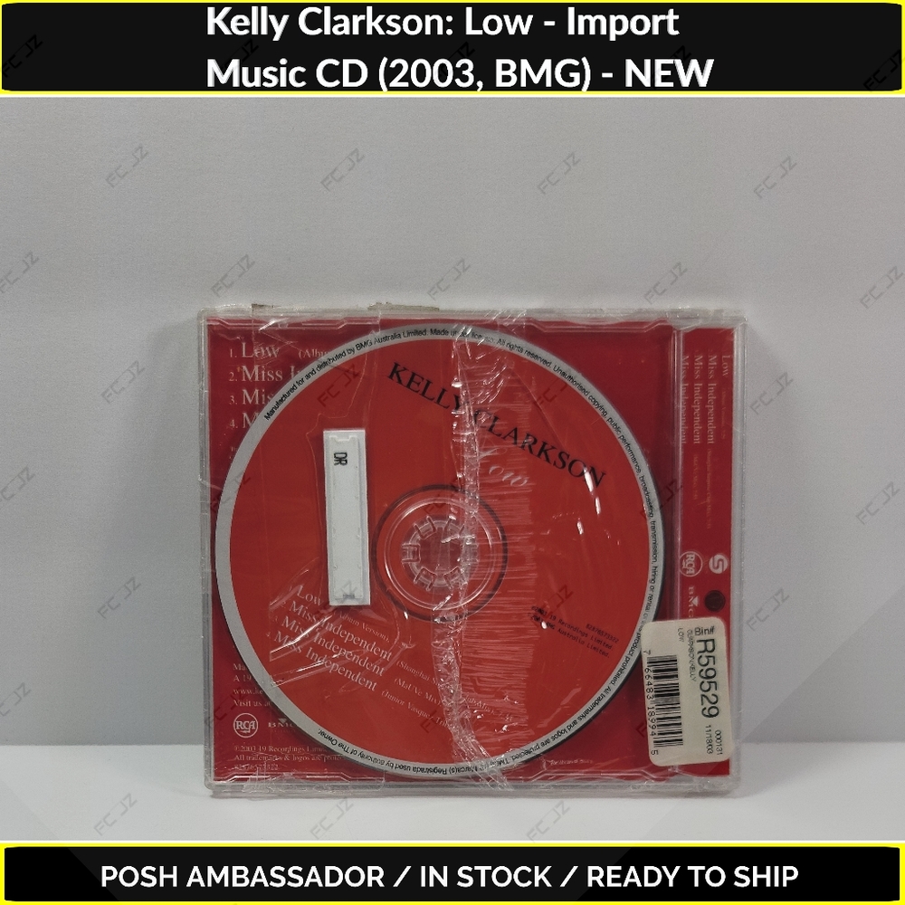Kelly Clarkson: Low - Import Music CD (2003, BMG) - NEW